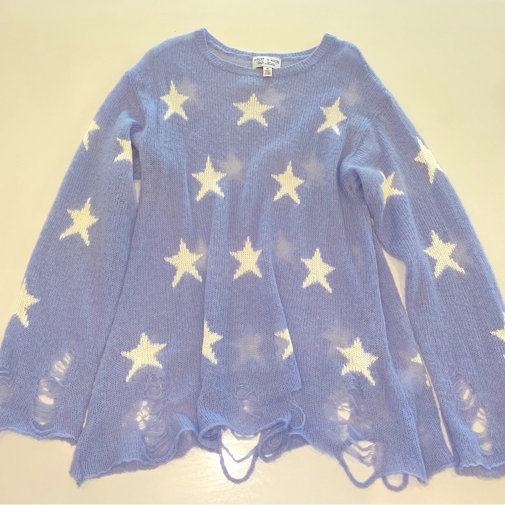 Wildfox Seeing Stars Lennon Sweater in lilac